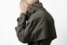 Load image into Gallery viewer, Y's BANG ON! No.186 SEMI DOUBLE HALF COAT / T/C TWILL (KHAKI)