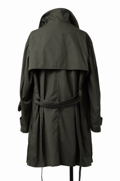 Load image into Gallery viewer, Y's BANG ON! No.186 SEMI DOUBLE HALF COAT / T/C TWILL (KHAKI)