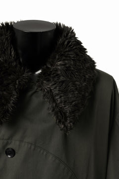 Load image into Gallery viewer, Y's BANG ON! No.186 SEMI DOUBLE HALF COAT / T/C TWILL (KHAKI)