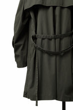Load image into Gallery viewer, Y's BANG ON! No.186 SEMI DOUBLE HALF COAT / T/C TWILL (KHAKI)