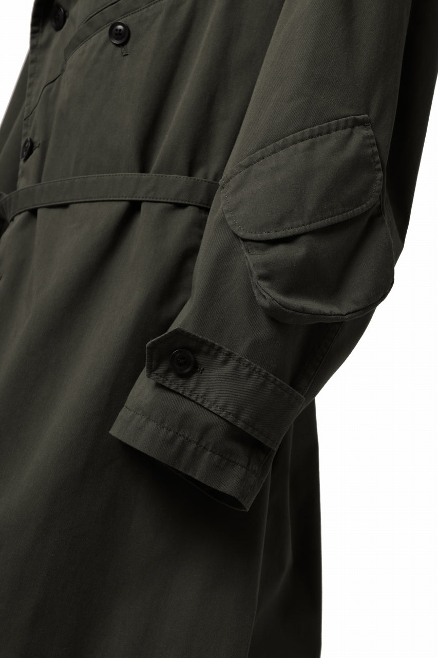 Load image into Gallery viewer, Y's BANG ON! No.186 SEMI DOUBLE HALF COAT / T/C TWILL (KHAKI)