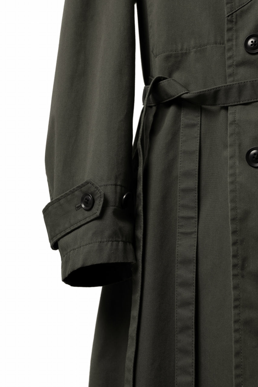 Load image into Gallery viewer, Y's BANG ON! No.186 SEMI DOUBLE HALF COAT / T/C TWILL (KHAKI)