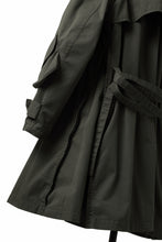 Load image into Gallery viewer, Y's BANG ON! No.186 SEMI DOUBLE HALF COAT / T/C TWILL (KHAKI)