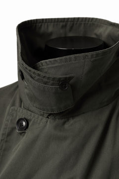 Load image into Gallery viewer, Y's BANG ON! No.186 SEMI DOUBLE HALF COAT / T/C TWILL (KHAKI)