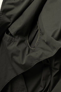 Load image into Gallery viewer, Y's BANG ON! No.186 SEMI DOUBLE HALF COAT / T/C TWILL (KHAKI)
