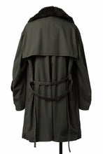 Load image into Gallery viewer, Y's BANG ON! No.186 SEMI DOUBLE HALF COAT / T/C TWILL (KHAKI)