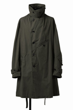Load image into Gallery viewer, Y's BANG ON! No.186 SEMI DOUBLE HALF COAT / T/C TWILL (KHAKI)