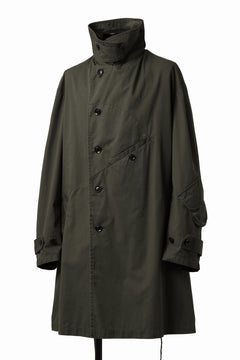 Load image into Gallery viewer, Y's BANG ON! No.186 SEMI DOUBLE HALF COAT / T/C TWILL (KHAKI)