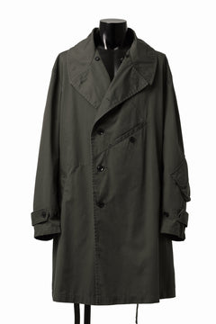 Load image into Gallery viewer, Y's BANG ON! No.186 SEMI DOUBLE HALF COAT / T/C TWILL (KHAKI)