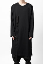 画像をギャラリービューアに読み込む, Y's BANG ON! No.170 TAPE AJUST DRAPE LONG TOPS / COMA 28G JERSEY (BLACK)
