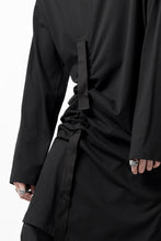画像をギャラリービューアに読み込む, Y's BANG ON! No.170 TAPE AJUST DRAPE LONG TOPS / COMA 28G JERSEY (BLACK)