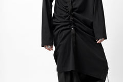 画像をギャラリービューアに読み込む, Y's BANG ON! No.170 TAPE AJUST DRAPE LONG TOPS / COMA 28G JERSEY (BLACK)