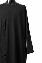 画像をギャラリービューアに読み込む, Y's BANG ON! No.170 TAPE AJUST DRAPE LONG TOPS / COMA 28G JERSEY (BLACK)