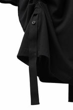 画像をギャラリービューアに読み込む, Y's BANG ON! No.170 TAPE AJUST DRAPE LONG TOPS / COMA 28G JERSEY (BLACK)