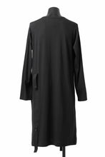画像をギャラリービューアに読み込む, Y's BANG ON! No.170 TAPE AJUST DRAPE LONG TOPS / COMA 28G JERSEY (BLACK)