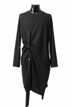 画像をギャラリービューアに読み込む, Y's BANG ON! No.170 TAPE AJUST DRAPE LONG TOPS / COMA 28G JERSEY (BLACK)
