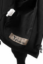 画像をギャラリービューアに読み込む, Y's BANG ON! No.193 CREPE DE CHINE PATCHED BLOUSON (BLACK)