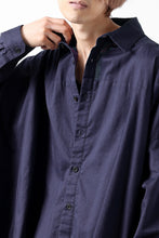画像をギャラリービューアに読み込む, Y's VOLUMETRIC BLOUSON SHIRT (NAVY)