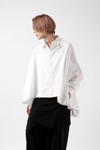 画像をギャラリービューアに読み込む, Y's VOLUMETRIC BLOUSON SHIRT (WHITE)