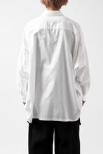 画像をギャラリービューアに読み込む, Y's VOLUMETRIC BLOUSON SHIRT (WHITE)