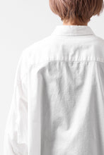 画像をギャラリービューアに読み込む, Y's VOLUMETRIC BLOUSON SHIRT (WHITE)