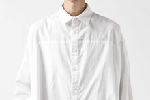 画像をギャラリービューアに読み込む, Y's VOLUMETRIC BLOUSON SHIRT (WHITE)