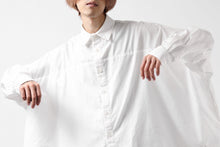 画像をギャラリービューアに読み込む, Y's VOLUMETRIC BLOUSON SHIRT (WHITE)