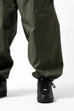 画像をギャラリービューアに読み込む, Y's WIDE STRAIGHT PANTS WORKER-DETAIL / BACK SATIN VULCANIZATION COTTON (KHAKI)
