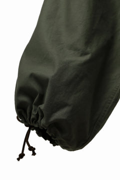 画像をギャラリービューアに読み込む, Y's WIDE STRAIGHT PANTS WORKER-DETAIL / BACK SATIN VULCANIZATION COTTON (KHAKI)