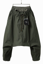 画像をギャラリービューアに読み込む, Y&#39;s SARROUEL PANTS PAINTER-DETAIL / BACK SATIN VULCANIZATION COTTON (KHAKI)