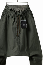 画像をギャラリービューアに読み込む, Y&#39;s SARROUEL PANTS PAINTER-DETAIL / BACK SATIN VULCANIZATION COTTON (KHAKI)