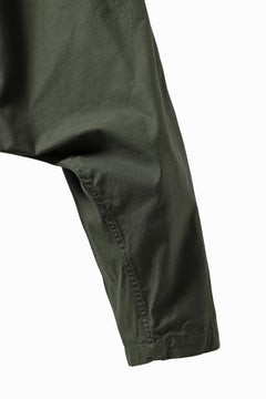 画像をギャラリービューアに読み込む, Y&#39;s SARROUEL PANTS PAINTER-DETAIL / BACK SATIN VULCANIZATION COTTON (KHAKI)