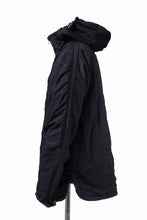 Load image into Gallery viewer, Y's BANG ON! No.117 REVERSIBLE COTTON DENIM & NYLON TWILL HOODED BLOUSON (NAVY) ※