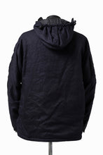 Load image into Gallery viewer, Y's BANG ON! No.117 REVERSIBLE COTTON DENIM & NYLON TWILL HOODED BLOUSON (NAVY) ※