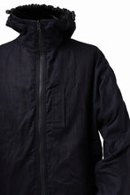 Load image into Gallery viewer, Y's BANG ON! No.117 REVERSIBLE COTTON DENIM & NYLON TWILL HOODED BLOUSON (NAVY) ※