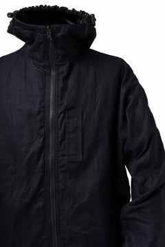 Load image into Gallery viewer, Y's BANG ON! No.117 REVERSIBLE COTTON DENIM & NYLON TWILL HOODED BLOUSON (NAVY) ※