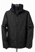 Load image into Gallery viewer, Y's BANG ON! No.117 REVERSIBLE COTTON DENIM & NYLON TWILL HOODED BLOUSON (NAVY) ※