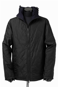 Load image into Gallery viewer, Y's BANG ON! No.117 REVERSIBLE COTTON DENIM & NYLON TWILL HOODED BLOUSON (NAVY) ※