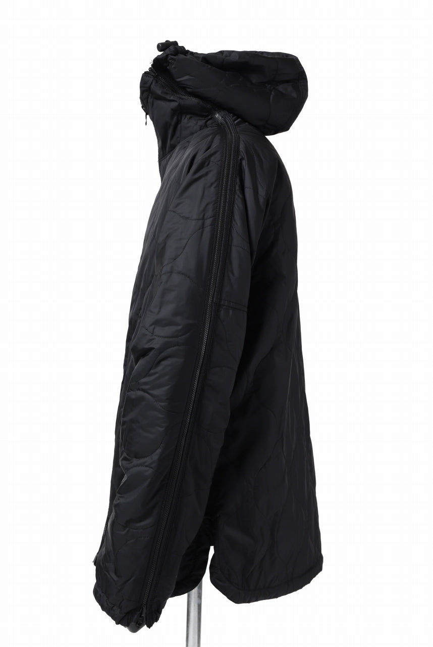 Load image into Gallery viewer, Y's BANG ON! No.117 REVERSIBLE COTTON DENIM & NYLON TWILL HOODED BLOUSON (NAVY) ※