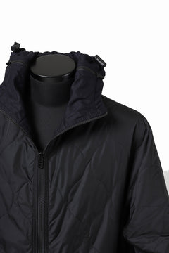 Load image into Gallery viewer, Y's BANG ON! No.117 REVERSIBLE COTTON DENIM & NYLON TWILL HOODED BLOUSON (NAVY) ※