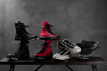画像をギャラリービューアに読み込む, YOHJI YAMAMOTO × XVESSEL SNEAKERS HIGH (RED)