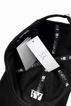 画像をギャラリービューアに読み込む, Y's × NEW ERA 9THIRTY EMBROIDERY CAP (BLACK)