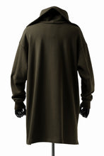 画像をギャラリービューアに読み込む, Y's HIGH-COLLAR HALF ZIP SWEAT SHIRT (KHAKI)