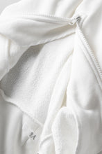 画像をギャラリービューアに読み込む, Y's HIGH-COLLAR HALF ZIP SWEAT SHIRT (WHITE)