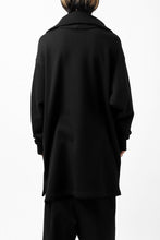 画像をギャラリービューアに読み込む, Y's HIGH-COLLAR HALF ZIP SWEAT SHIRT (BLACK)