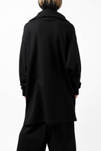 画像をギャラリービューアに読み込む, Y's HIGH-COLLAR HALF ZIP SWEAT SHIRT (BLACK)