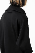 画像をギャラリービューアに読み込む, Y's HIGH-COLLAR HALF ZIP SWEAT SHIRT (BLACK)