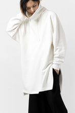画像をギャラリービューアに読み込む, Y's HIGH-COLLAR HALF ZIP SWEAT SHIRT (WHITE)