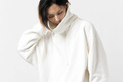 画像をギャラリービューアに読み込む, Y's HIGH-COLLAR HALF ZIP SWEAT SHIRT (WHITE)