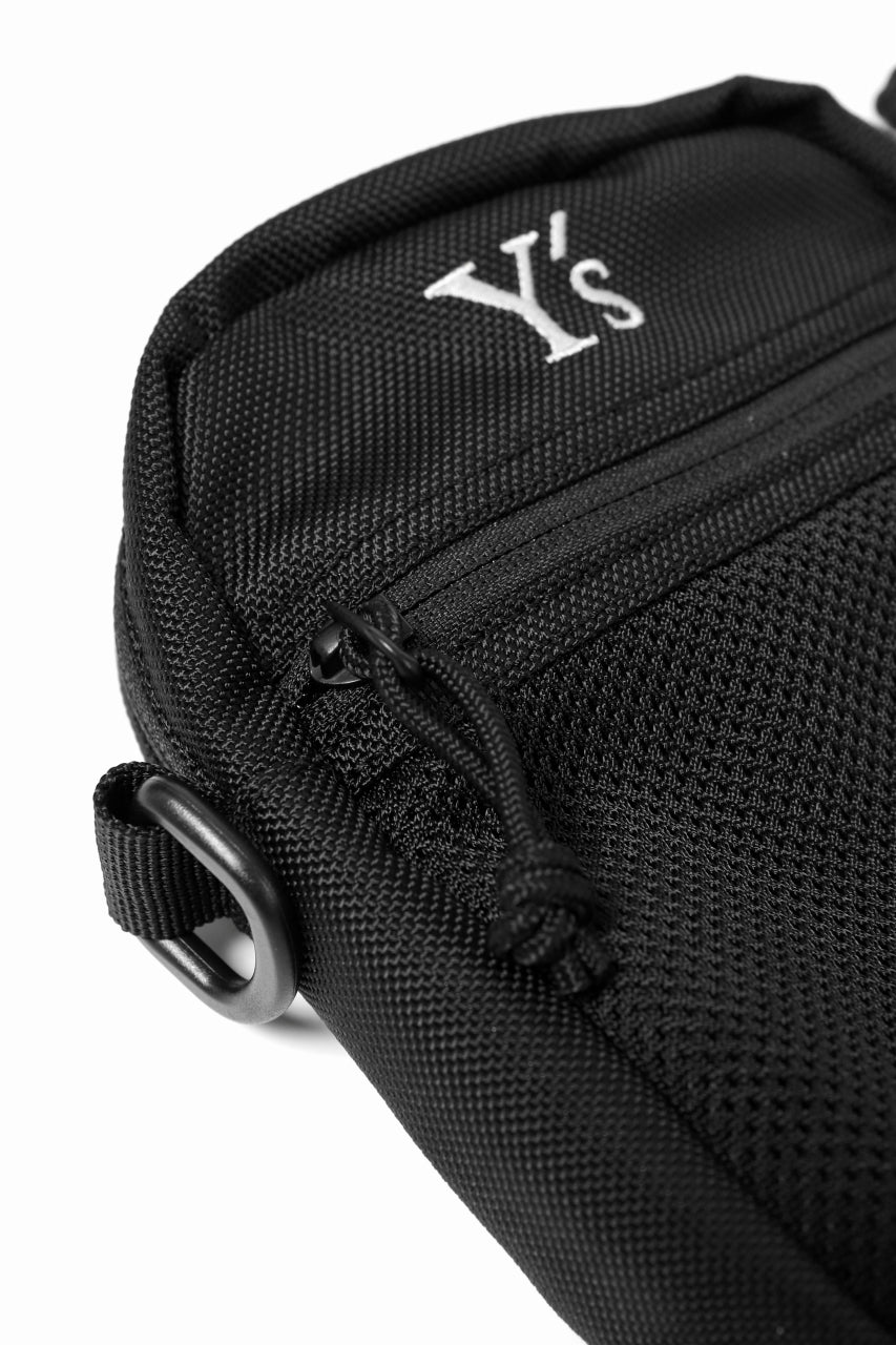 画像をギャラリービューアに読み込む, Y's x New Era SHOULDER POUCH (BLACK)